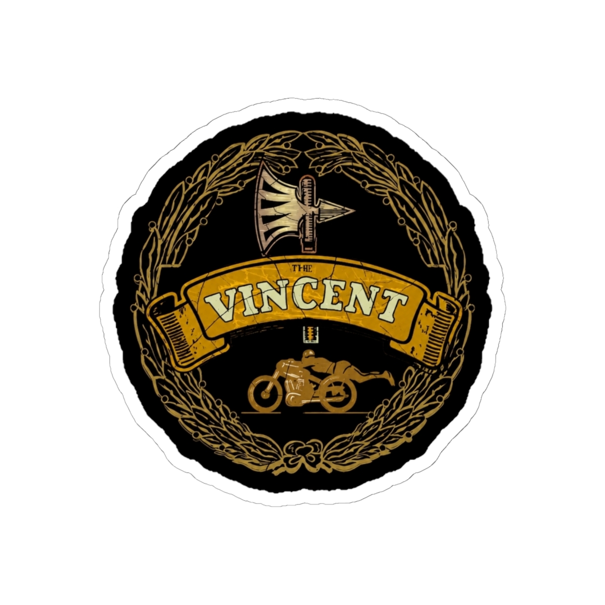 Vincent Motorcycles UK Sticker | Vincent Mason