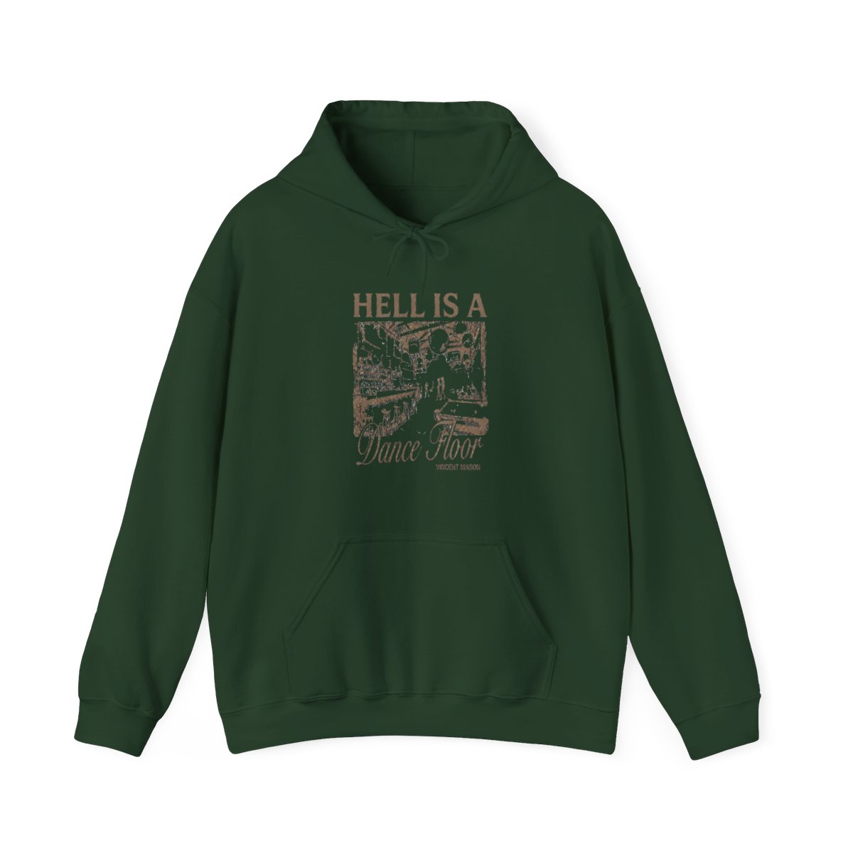 Vincent Mason Hell Is A Dancefloor Vincent Mason shirt, hoodie, Hoodie & apparel